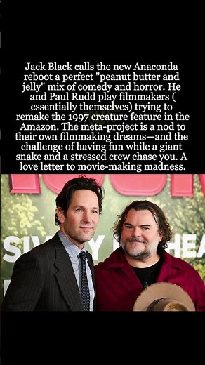 Meta Snakes & Movie Magic Inside Jack Black & Paul Rudd's Anaconda Reboot #Anaconda #JackBlack