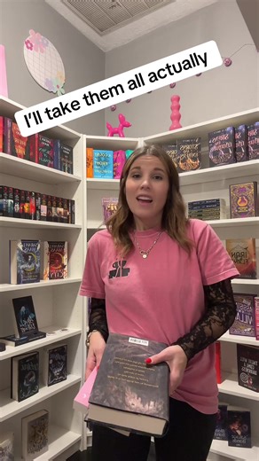 What’s a booklover to do! #bookstore #booktok #smallbusiness #womenownedbusiness #imjustagirl
