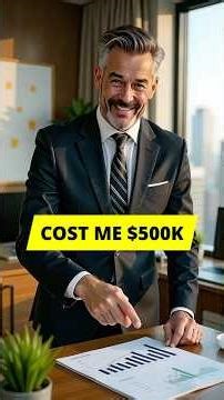 LEADERSHIP MISTAKE Cost Me $500K (Business Case Study) 💼 #shorts