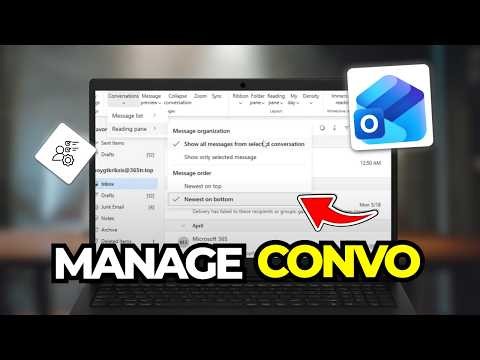 How To Manage The Conversations Feature In Outlook 2026 | Step By Step