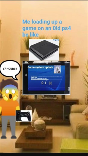 me loading up an 0ld ps4 game be like