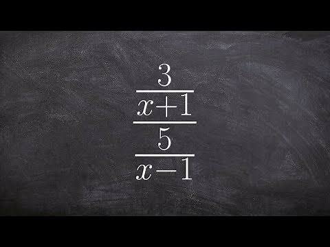 Learn step by step how to simplify a complex fraction