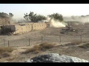 Canadian Combat Outpost Firefight in Kandahar
