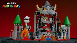 LEGO Super Mario 71423 Dry Bowser Castle Battle revealed for MAR10 Day