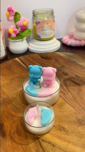 Baby Shower Return Favours #custom #scentedcandle #youtubeshorts #shorts #returngifts #candle #gifts