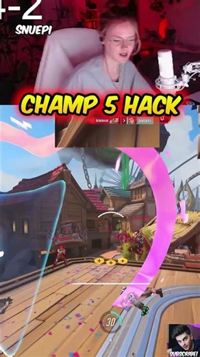 He Reached Champion 5 With Aimbot #overwatch2