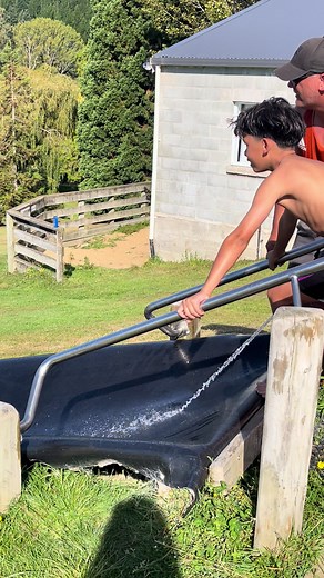 Incredible Water Slide Speed Test