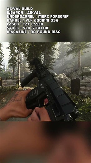 COD : MW2019 : AS-VAL Build FOR2026 #callofduty #multiplayer #loadout #modernwarfare #build
