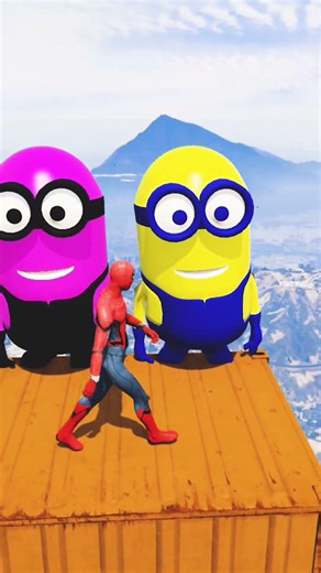 GTA 5 Epic Water Ragdolls Spiderman Jump/Fails Ep 43 #shorts