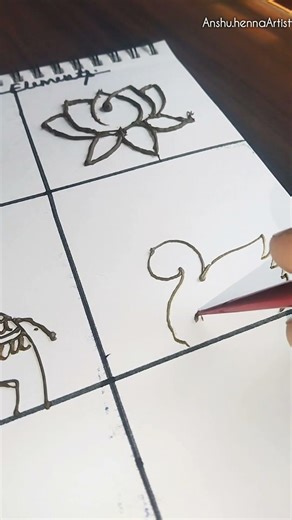 bridal mehndi practice day 6 💗🌿#love #hennatattoodesign #mehndi