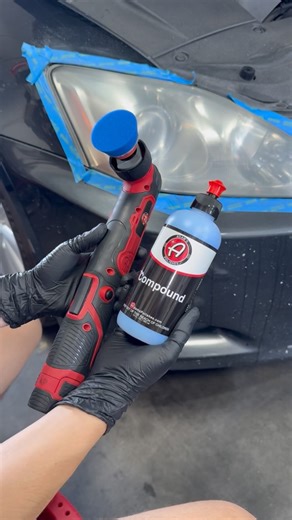 4.6K views · 46 reactions | From old and busted, to new hotness ✨ #AdamsPolishes Steps used to restore old, faded headlights: • Adam’s Sanding Kit - First wet sand with 1000 grit, then 2000 grit, finish with 3000 grit • Adam’s SK Polisher - First pass with compound, finish with polish • Adam’s Graphene Coating - Protects the headlights from fading again. | Adam's Polishes | Facebook