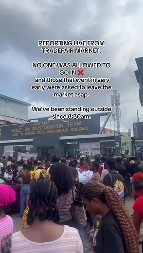 Challenges at Lagos Trade Fair Market