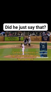 67K views · 493 reactions | What did he just say?!!  #SecondDeck #DetroitTigers | Detroit Tigers Memes | Facebook