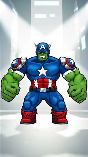 "Captain Hulk Fusion Skin 💥🇺🇸 | Roblox Custom Superhero"