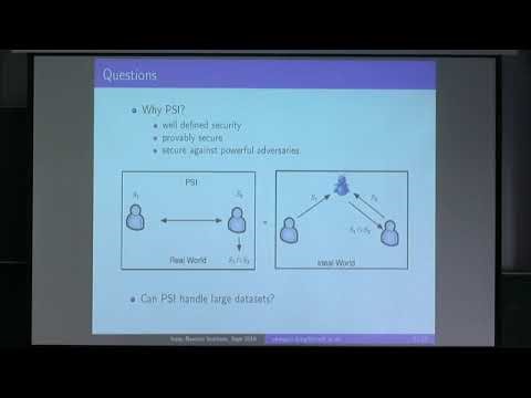 Dr. Changyu Dong | From Private Set Intersection to Private Record Linkage