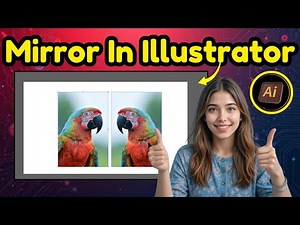 How To Mirror In Illustrator | Perfect Symmetrical Designs (2025)