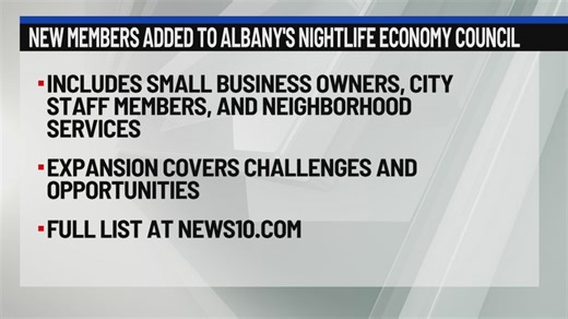 Members added to Albany's nightlife economy council
