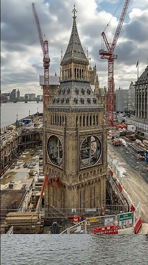 The Impossible Big Ben Clock Tower Construction 😱😱😱