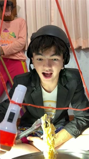 Boil Buldak noodles 🥵💥 #bkcity #funny #comedy