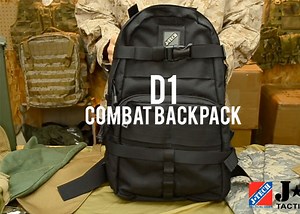 J-Tech D-1 Combat Backpack Video