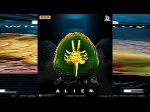Alien – FigLite Series Wind Up Alien Egg and Facehugger by 52Toys
