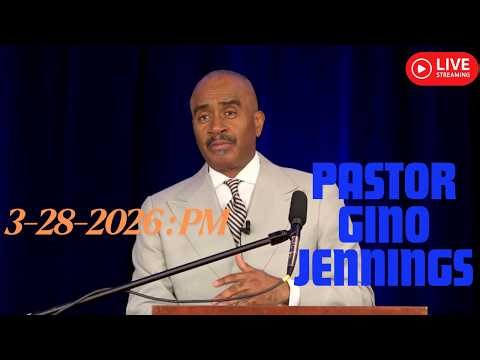 🔴🅻🅸🆅🅴 Pastor Gino Jennings - The Secret of Hearing God's Voice | MAR 28, 2026
