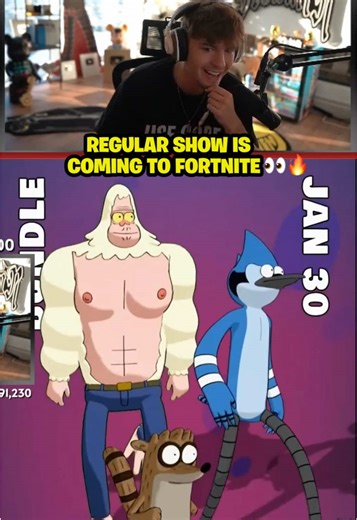 Regular Show Skins Arrive in Fortnite!