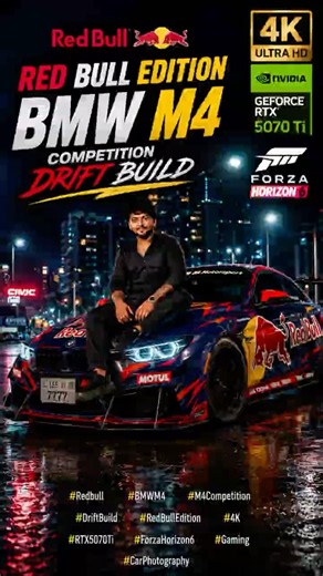 Red Bull Edition BMW M4 Competition Drift Build 🔥