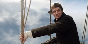 I relate to this scene from The Aeronauts right now, how about you? When asked what it was like filming the movie, Eddie Redmayne offered this: “Poor Felicity! It has literally been like having to live with me in a tiny basket for many months.” | Prime Movies