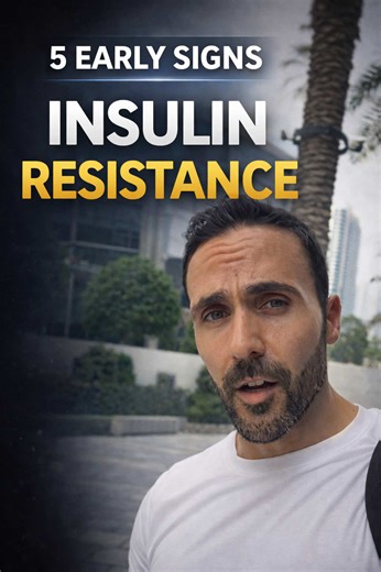 Most men over 40 think fat loss is a discipline problem. Eat less. Move more. Push harder. But when the body starts showing signals like these, it’s rarely a motivation issue. Puffy face in the morning. Skin tags appearing on the neck. Dark patches around the neck or armpits. Afternoon brain fog and crashes. Stubborn belly fat that refuses to move. These are not random. They are often system signals. Metabolism. Hormones. Blood sugar stability. Sleep architecture. Training stimulus. Stress load.