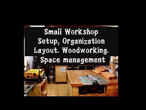 The Ultimate One-Car Garage Woodworking Shop Layout And Tour Setting Up Woodworking Shop Garage!