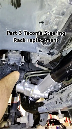 Part 3 Toyota Tacoma power steering replacement #automobile #toyota #mechanic