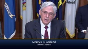 1.8K views · 168 reactions | On the third anniversary of the January 6 Capitol attack, United States Attorney General Merrick B. Garland delivers an update on the Justice Department's efforts to hold all January 6 perpetrators, at any level, accountable under the law. | The United States Department of Justice | Facebook