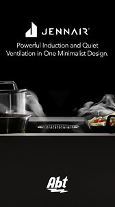 Introducing the new JennAir Downdraft Induction Cooktop—quiet ventilation and sleek design, now available at Abt. | Abt Electronics