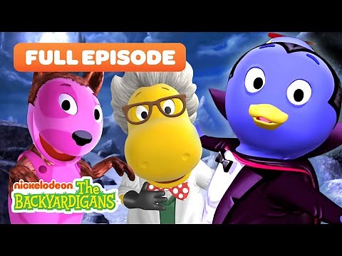 Vampire Pablo Goes to a Haunted Halloween Party! w/Tasha & Uniqua | Full Episode | The Backyardigans