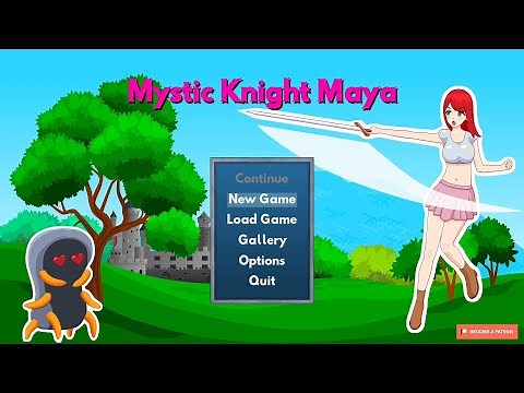 Mystic Knight Maya (2D Action Platformer Game)