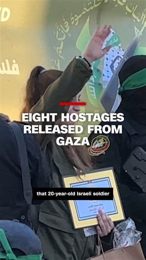 53K views · 311 reactions | Eight hostages – three Israeli and five Thai nationals – were released from captivity in Gaza on January 30. CNN's Jeremy Diamond reports. https://cnn.it/3EudJMg | CNN | Facebook