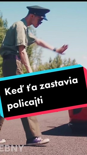 Bežná policajná kontrola s Matejom Zrebným