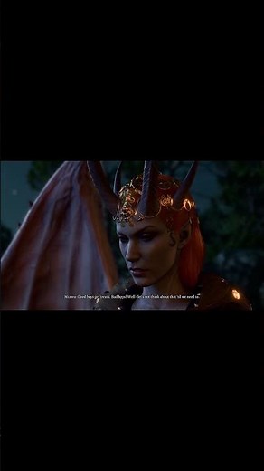 Bg3: Origin Wyll, Mizora Camp Scene Pt 3 #shorts