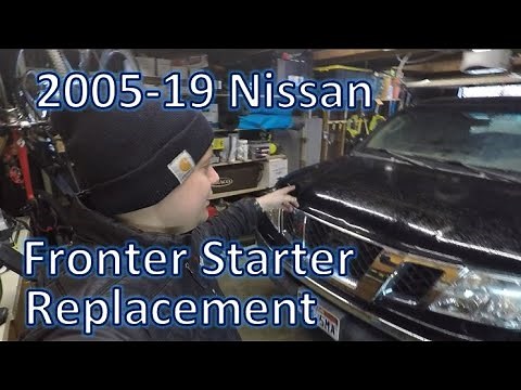 Nissan Frontier 05 19 Starter Replacement