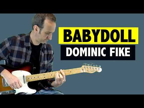 Babydoll - Guitar Tutorial (Dominic Fike)