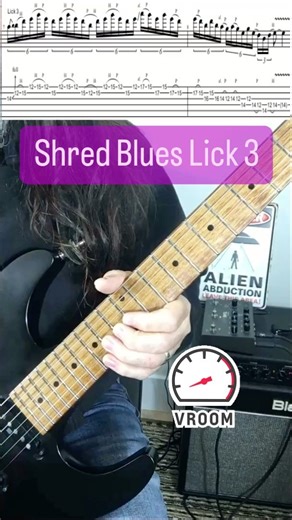 33 reactions | Shred blues lick 3 #reels #guitar #shredguitar #blues #guitarlessons #guitarlicks #fast #speed #ibanez | Damien Roy Guitar Music Lessons | Facebook