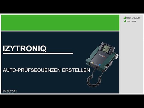 IzytronIQ: Auto-Sequenzen erstellen für Profitest