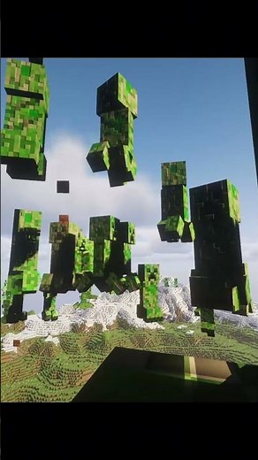 My Creeper Farm Made Me Lose My World #minecraft #shorts #thetakeout