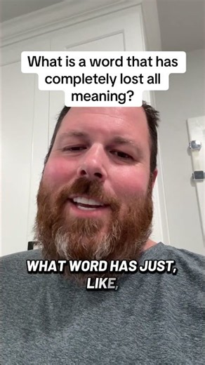 What is a word that has completely lost all meaning? #words #meaning #fyp #viral #trending #shorts