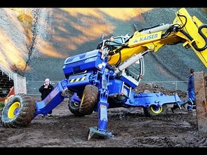 Excavator Climbing 40 Degree - In&Outside Cameras