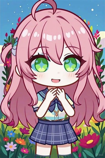 4h to 8 sec | My CURSED CHIBI OC #AnimationShort