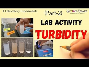 Determination of Turbidity (TSS) by Nephelometric Turbidity Meter| NTU | Civil Engineering | Part-2