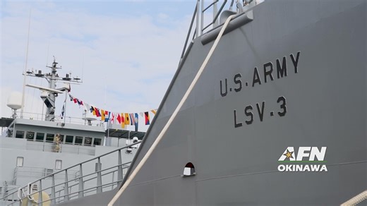US Army bring LSV-3 watercraft to Okinawa