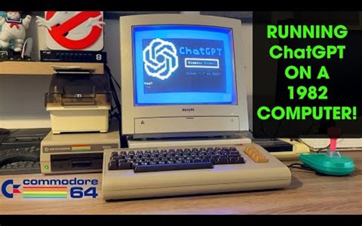Commodore 64 上的 ChatGPT 1982 年的计算机能运行当代 AI 吗？